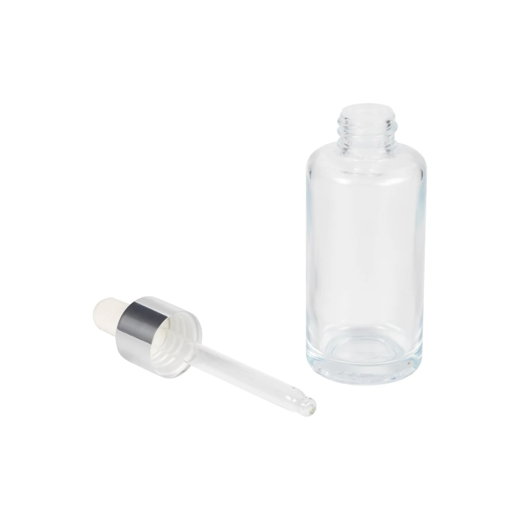 Aluminum Cap with Silicon Rubber Caps Dropper Pipette Used to Cosmetic