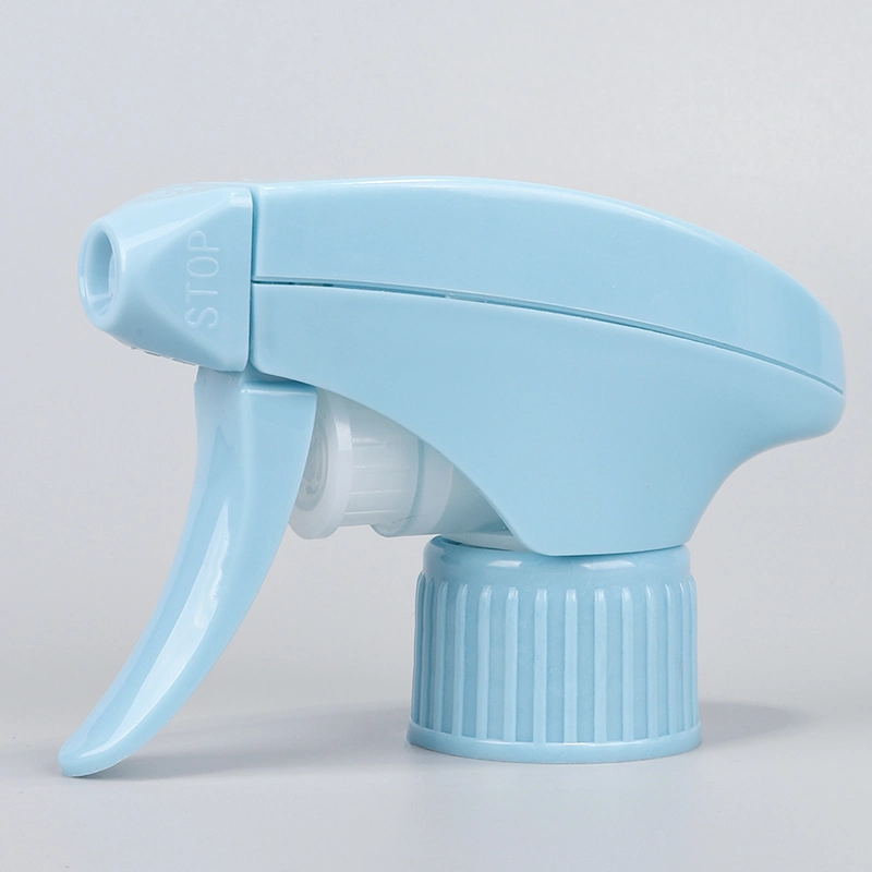 28/400 Full Plastic Blue Color Trigger Sprayer for Bottle