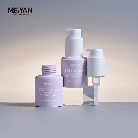 Wholesale Transparent 25/40/60ml Luxury PETG Empty Plastic Cosmetic Spray Pump Bottles