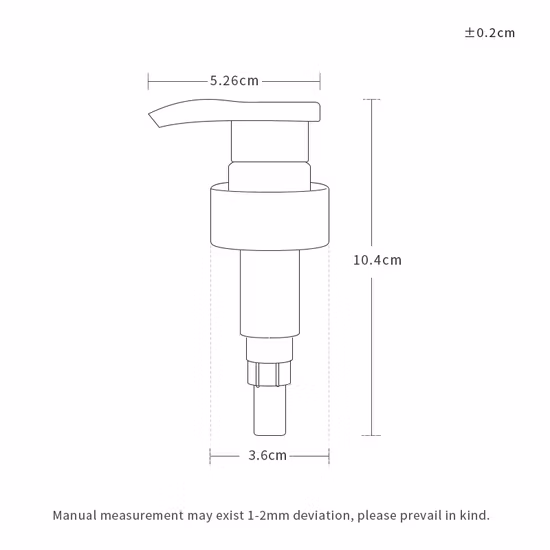 China Factory Plastic 31/410 4cc Lotion Pump for Cream Shampoo Bottle