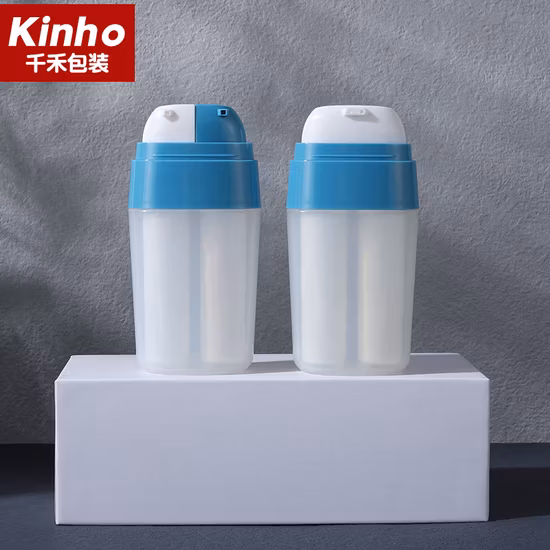 Airless Bottle 15ml 20ml 30ml 40ml PP Dual Chamber Bottle