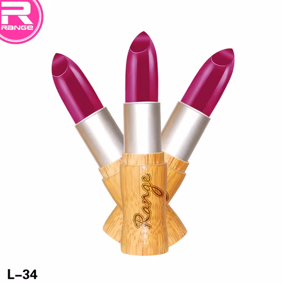 New Bamboo Environmental Lipstick Non Plastic Makeup Series Bamboo Cosmetic
