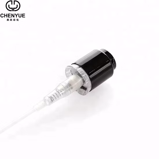 15mm Aluminum Crimpless Perfume Crimp Pump Crimpless Sprayer with Collar